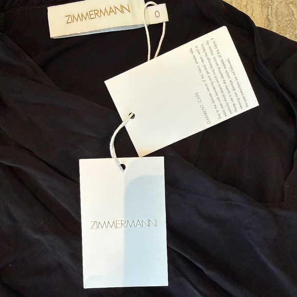 ZIMMERMANN ILLUSTRATION BODYSUIT SIZE 0 - Picture 9 of 10